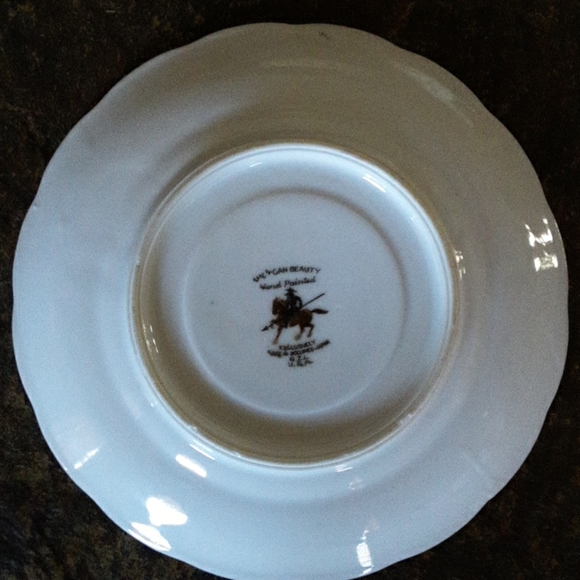 American Beauty Occupied Japan Saucer - Picture 5 of 9